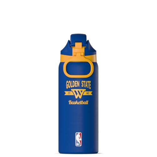 32oz Insulated Water Bottle with Chug Lid - Golden State Warriors