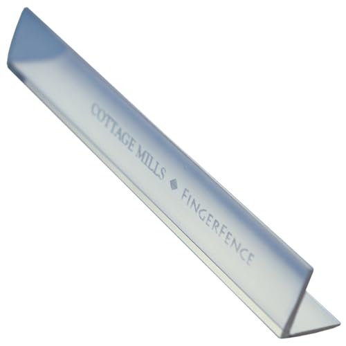 FingerFence 5-Inch Rotary Cutting Finger Protector - Clear