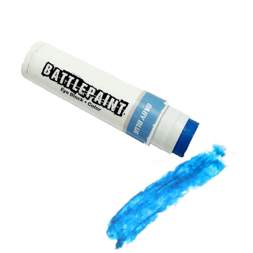 BattlePaint Eye Black - Bright Baby Blue Under Eye Grease - 1 Stick
