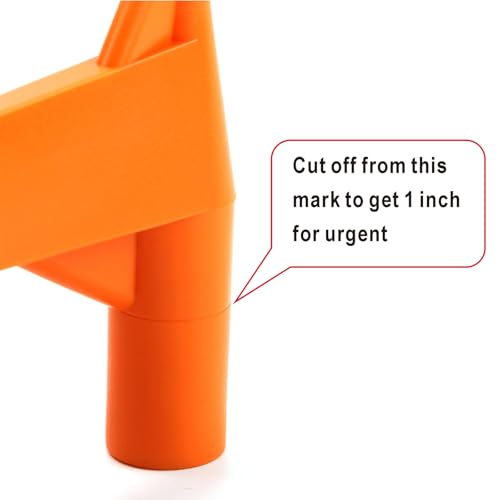 Durable Football Kickoff Kicking Tee - 1 Inch Rubber Holder