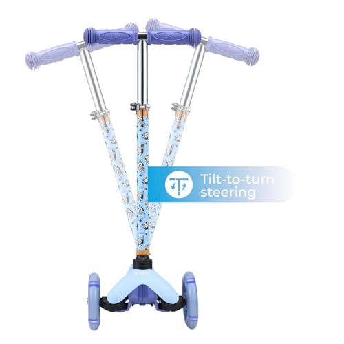 3 Wheel Self-Balancing Kick Scooter for Kids with LED Wheels