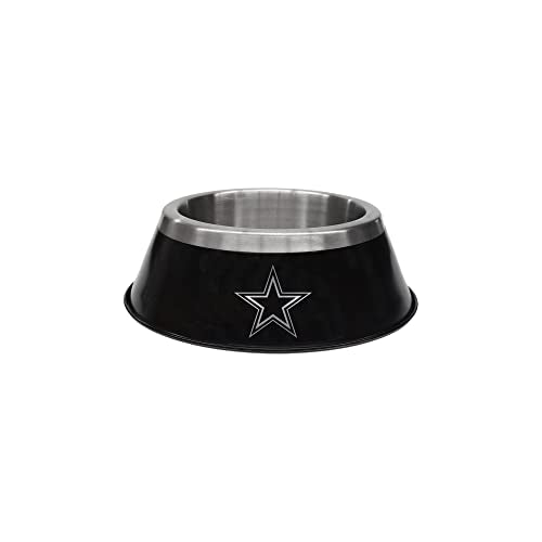 Dallas Cowboys Pet Bowl - Stainless Steel, Small