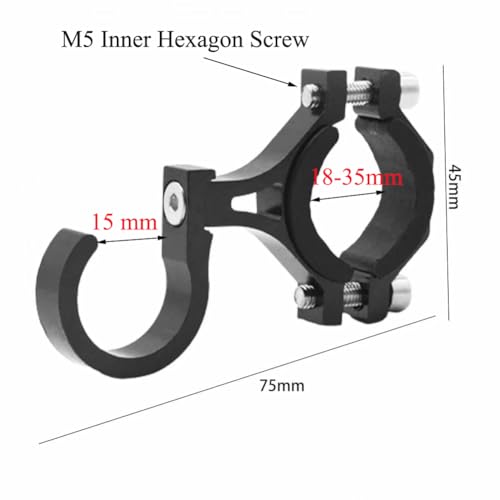 Aluminum Hook for Electric Scooters & Motorcycles - Helmet Holder