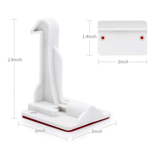 20 Pack Upgraded Invisible Baby Proofing Cabinet Latch Locks ? No Drilling & Tools Needed, Fits Most Cabinets & Drawers, Works with Countertop Overhangs, Strong Adhesive for Easy & Secure Installation