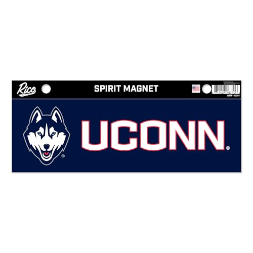 UConn Huskies NCAA Team Spirit Magnet 4x10 Vinyl Car & Home Decor