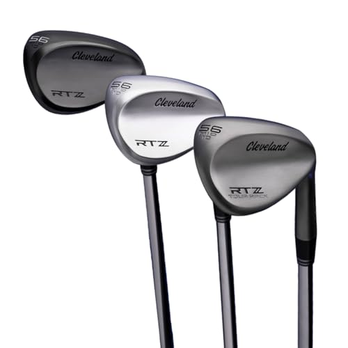 Cleveland Golf RTZ Wedge - Black Satin, 56 Degrees, Right Hand