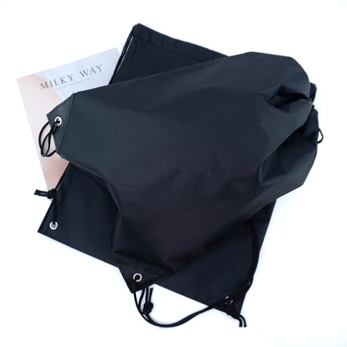 2-Pack Drawstring Backpack Gym Bag - Sturdy 16-inch Cinch Sack