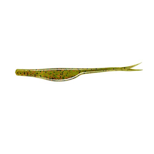 5-Inch Break'N Shad Fishing Lure - Watermelon/Red Flake