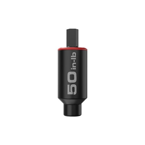 Real Avid Smart-Torq Fixed 50 Inch-Lb Torque Limiter - Accuracy Within +/- 5%, Click-Style Clutch Mechanism Prevents Over-Tightening, Works with 1/4" Hex Drivers and Bits