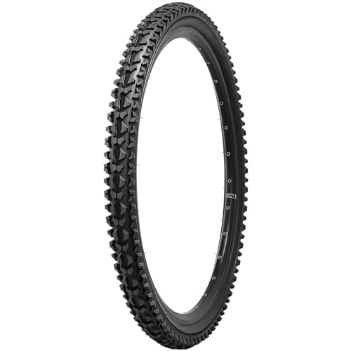 YUNSCM 2-Pair 26x2.10 Mountain Bike Tires with Tubes & Levers - Off-Road Ready