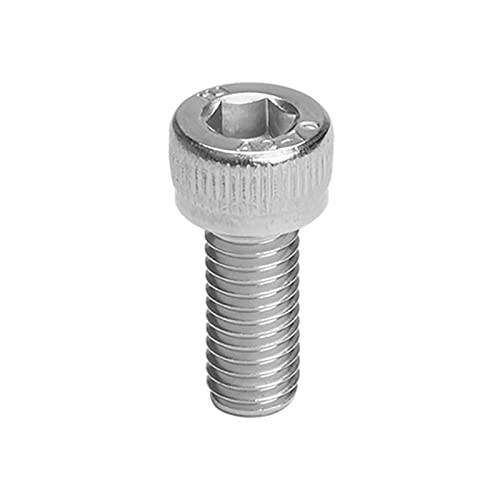 M5x12mm Stainless Steel Water Bottle Cage Bolts for Bicycles - 10 Pack