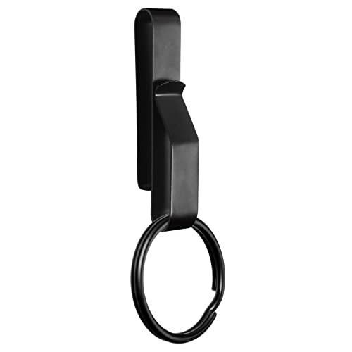 Tactical Duty Belt Key Holder with Detachable Ring for 2.25-Inch Belts