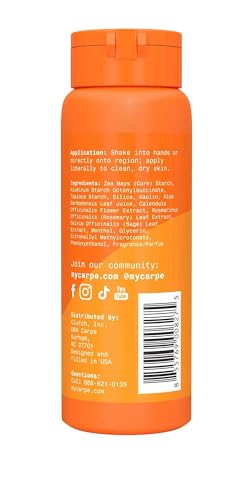 Sweat-Absorbing Groin Powder for Men - Anti-Chafing, Talc-Free