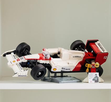 LEGO Icons McLaren MP4/4 Model Car Kit with Ayrton Senna Minifigure - 10330