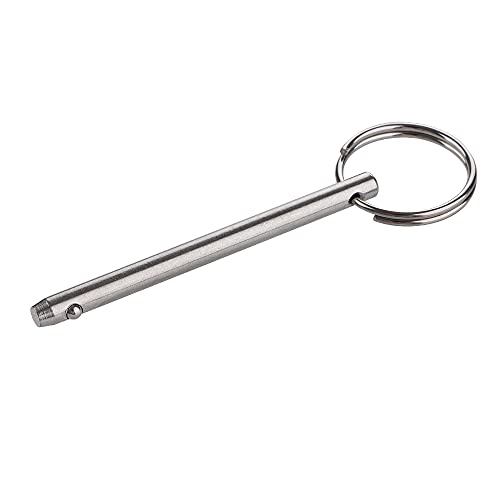 2-Pack Quick Release Pin - 3/16" Diameter, 316 Stainless Steel