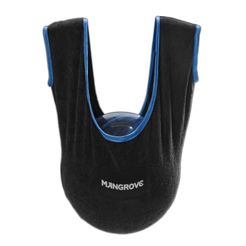 Bowling Ball Polisher with Microfiber Towel - Black