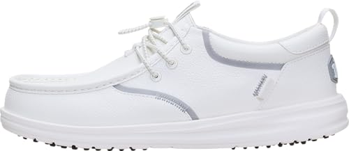 Wally Golf Classic Slip On Shoe - Brilliant White