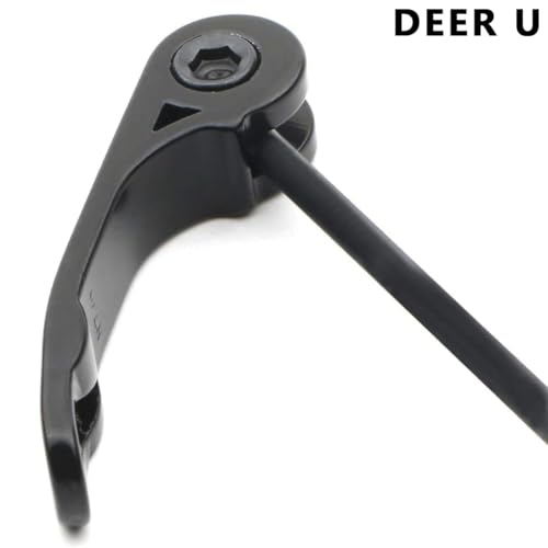 Mountain Bicycle Wheel Skewers Quick Release Axle - Black