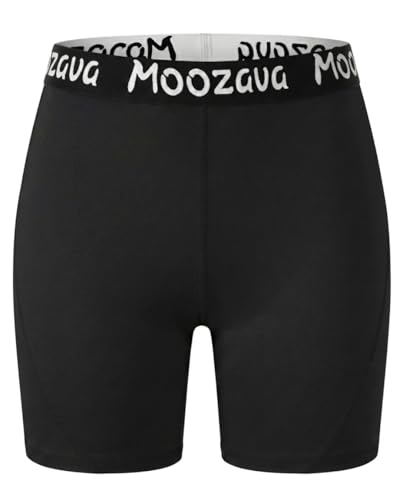 Compression Spandex Volleyball Shorts for Women - 5 Inch, Black
