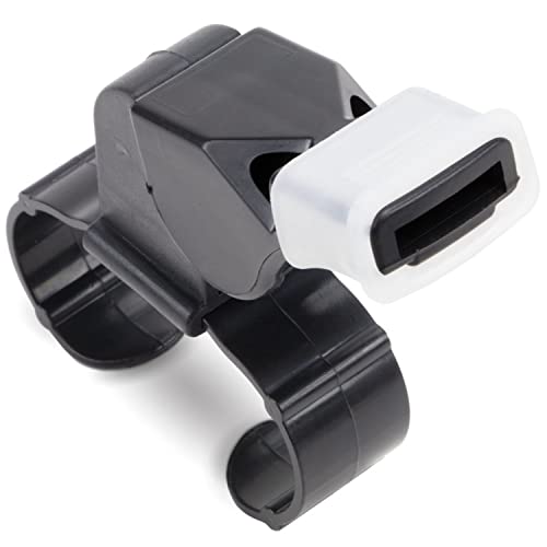 Pealess Finger Grip Whistle for Referees and Coaches - Weatherproof