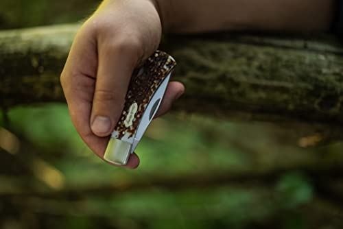 Uncle Henry Next Gen Staglon 2.8in Modern Folding Knife - Hunting, Camping, EDC