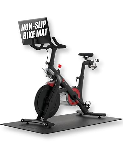 Exercise Bike Mat 30" x 60" - Non-Slip, Waterproof & Floor Protector