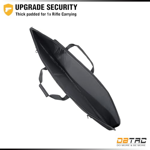 Urban Minimalist Low Profile Single Rifle Bag - 37" x 9" Black
