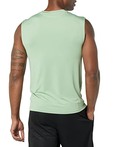 Men's Athletic Base Layer Workout Tank Top - Large / Sage Green