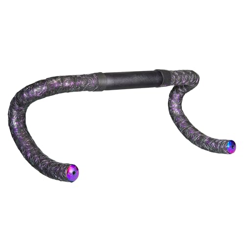 Supacaz Super Sticky Kush Bike Handlebar Tape Oil Slick Star Plugz