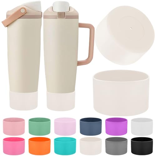 2PCS Silicone Protective Boot for 30oz & 40oz Bottles - Apricot Beige