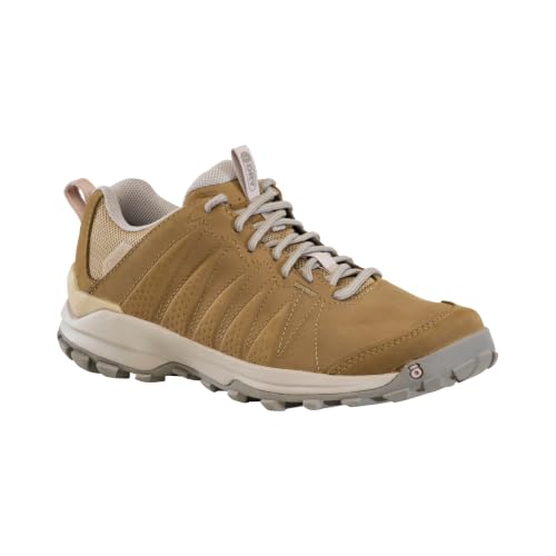 Oboz Women's Sypes Low Leather Hiking Shoes B-Dry - Acorn 10