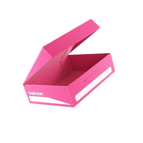 Token Holder for Game Tokens - Durable Storage Box - Pink - Small