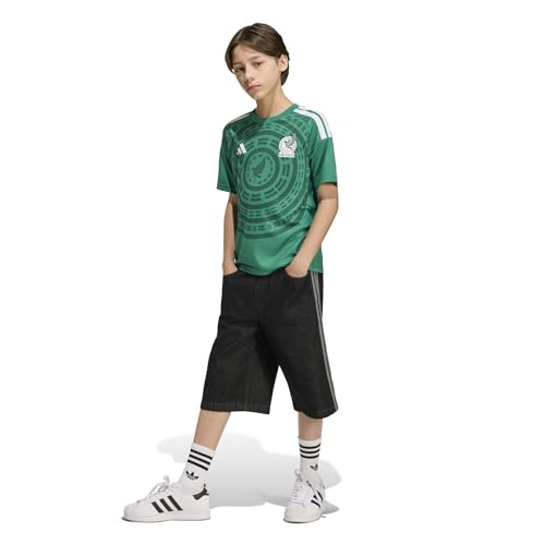 Youth Mexico World Cup 2026 Fan Jersey - Bold Green, Large