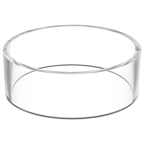 Transparent Acrylic Display Stand for Sports Balls - Clear Holder