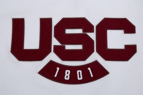 Men's University of South Carolina College Classic Chenille T-Shirt White L