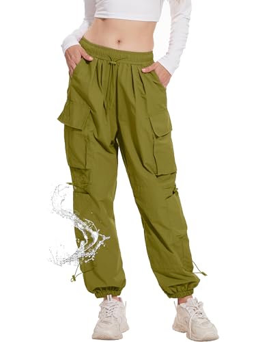 High Waist Women's Cargo Pants - Y2K Streetwear Trousers