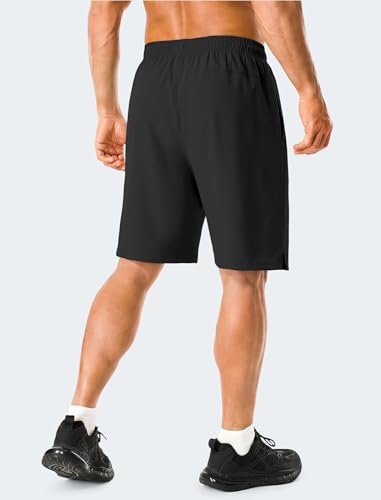 Men's Running Athletic Shorts 7" Quick Dry Zipper Pockets