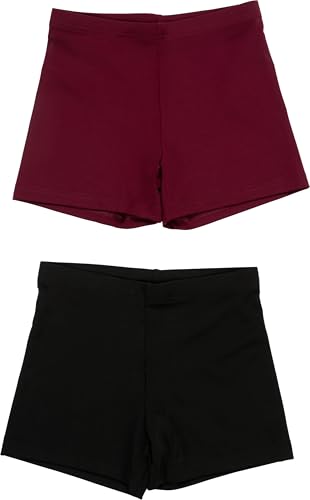 Chassé X-Small Black Boy-Cut Cheerleading Briefs - Soft Mid-Rise Athletic Shorts 2.0
