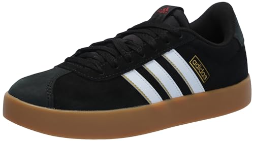Adidas Vl Court 3.0 Sneakers - Casual Shoes for Men - Grey/Black/White/Team Victory Red