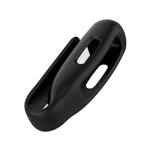 Fitbit Inspire 3/2/HR Clip Holder - Black Silicone Accessory