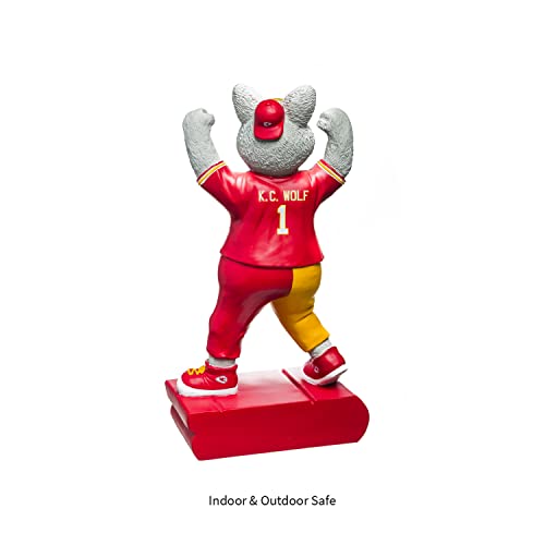 Kansas City Chiefs Mascot Garden Statue - Hand-Painted Polystone