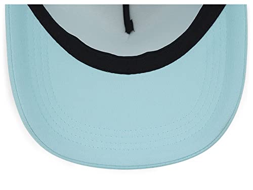 Adjustable Foam Trucker Snapback Hat - Turquoise - One Size