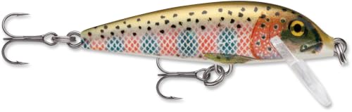 Countdown Fishing Lure - 1/4 Oz Silver Balsa Construction