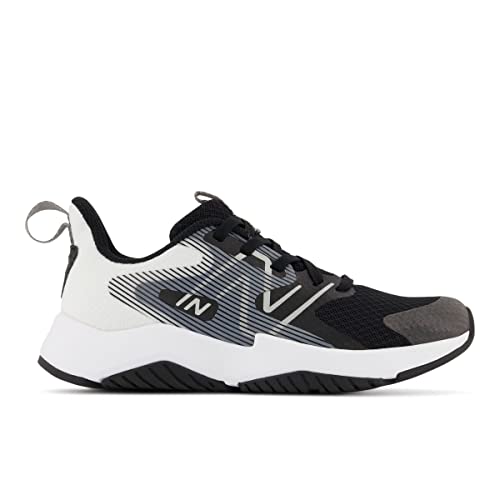 Kids' Rave Run V2 Lace-Up Running Shoes - Big Kid Black/White