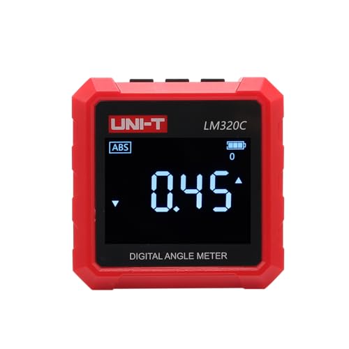 Digital Inclinometer with Magnetic Base - 4x90° Range, ±0.2° Accuracy