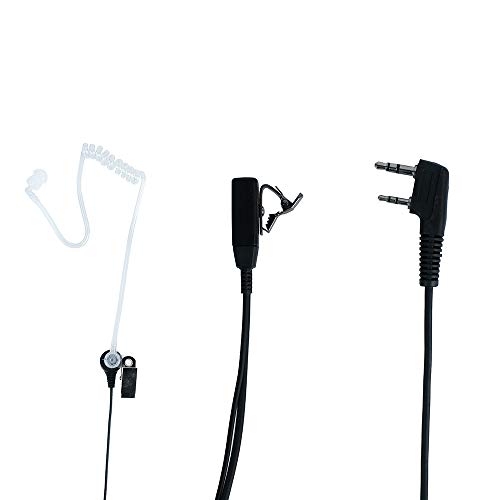 Tube Earpiece for Baofeng UV-5R & Kenwood Radios - Hands-Free