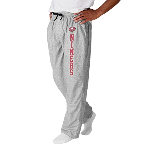 San Francisco 49ers Lounge Pants - Gray Athletic Style, Medium