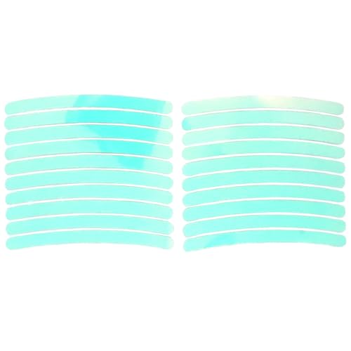 Reflective Wheel Rim Stripe Decals - 40 Pcs Laser for Safety