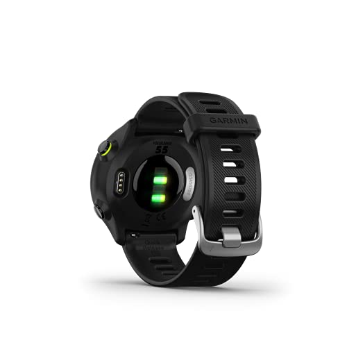 GPS Running Watch - Garmin Forerunner 55 with Daily Workouts - Black