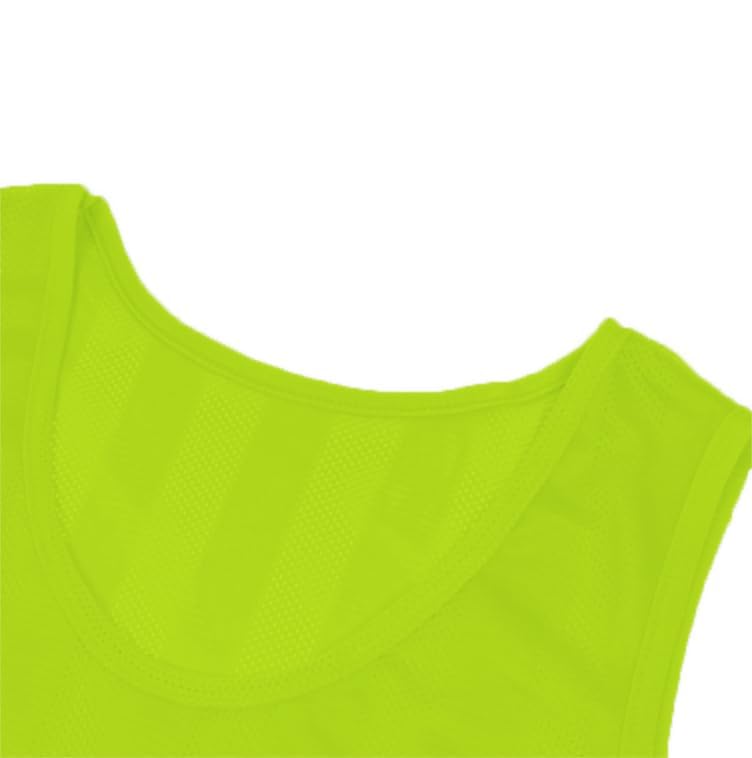 12-Pack Soccer and Basketball Scrimmage Vests for All Ages